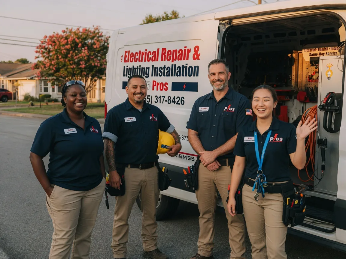 Licensed Electrician company in Round Top, TX